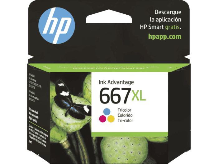 Tinta HP 3YM80AL 667XL color (2375/2775)
