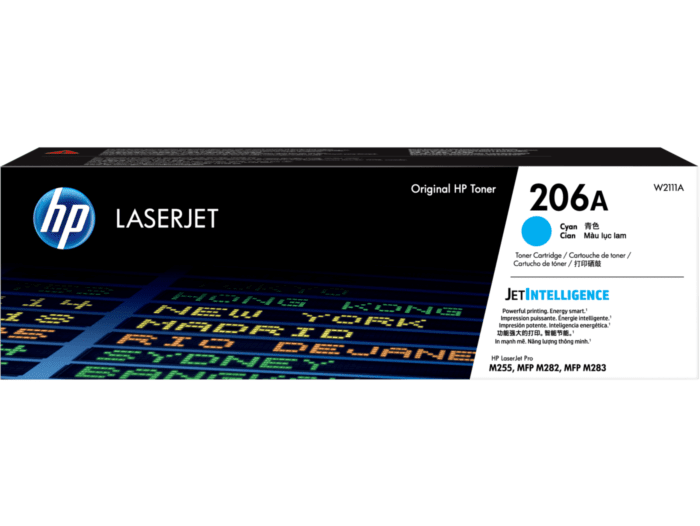 Toner HP W2111A (206A) M283FDW cyan