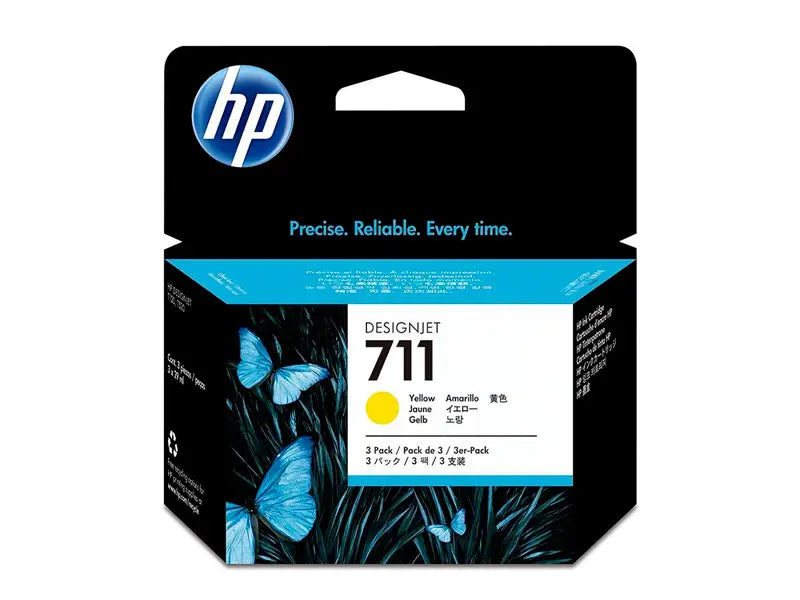 Tinta HP CZ132A 711 Yellow T120 / T520