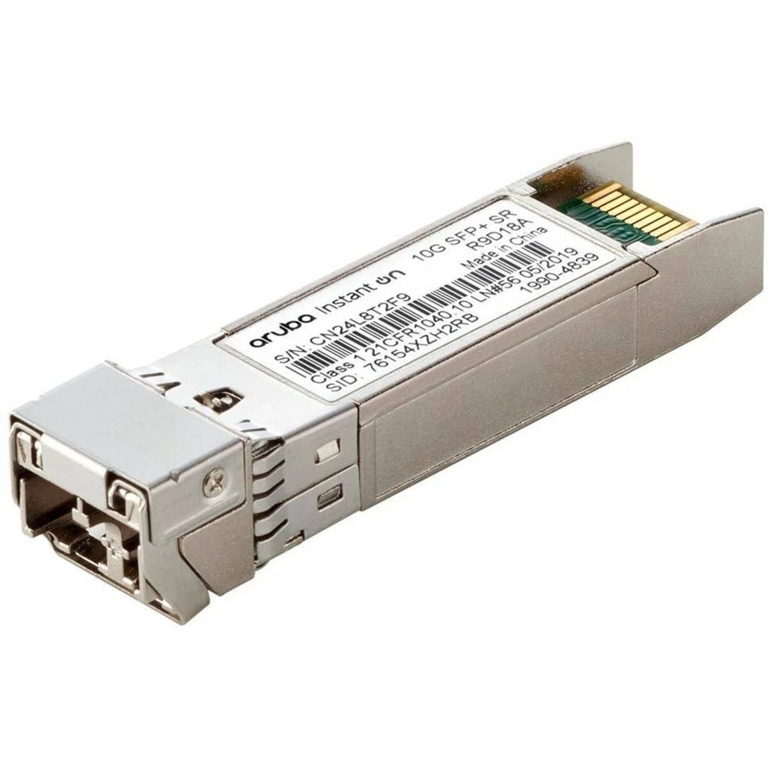 HPE ARUBA ION 10G SFP+ LC SR 300M MMF XCVR R9D18A