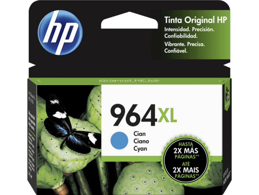 Tinta HP 3JA54AL 964XL cyan (9010-9020 )