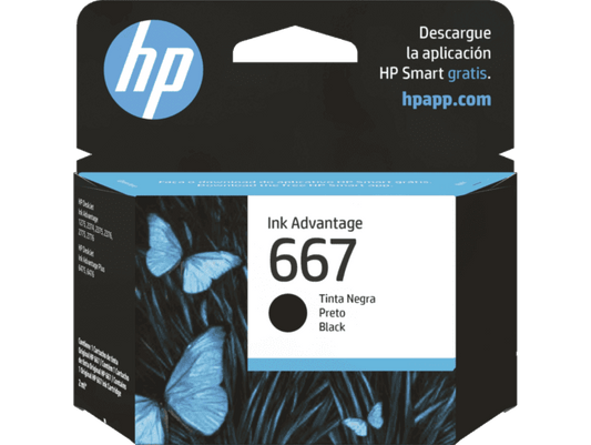 Tinta HP 3YM79AL 667 negro (2375/2775)