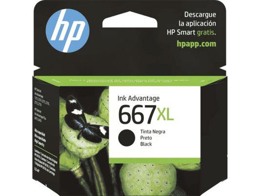 Tinta HP 3YM81AL 667XL negro (2375/2775)