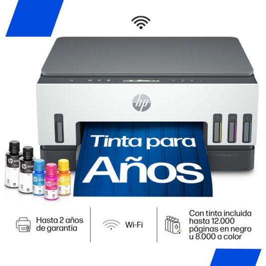 HP Smart Tank 720 Multifuncion Inalambrica - 6UU46A