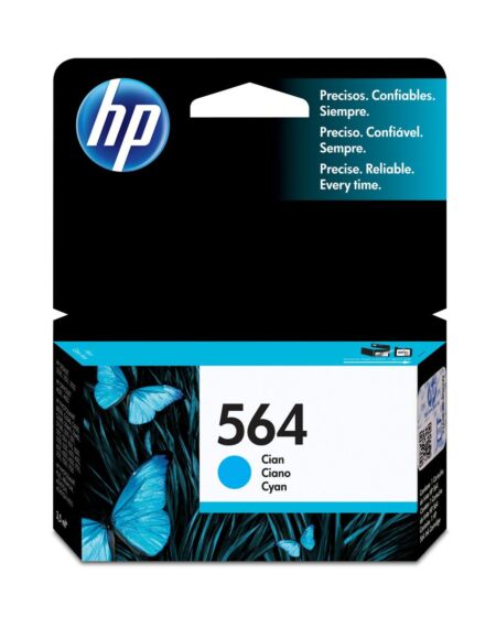 Tinta HP CB318WL 564 cyan