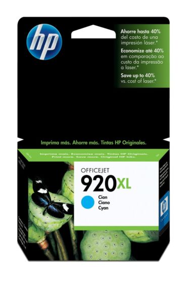 Tinta HP CD972AL 920XL cyan