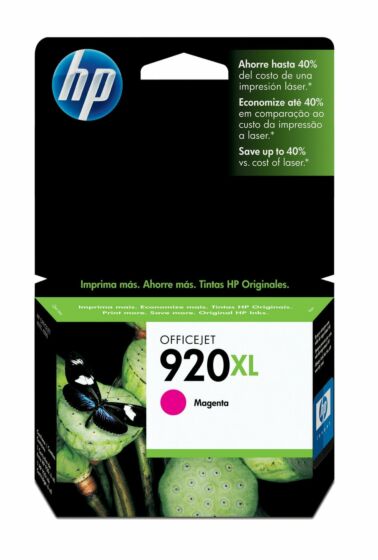 Tinta HP CD973AL 920XL magenta
