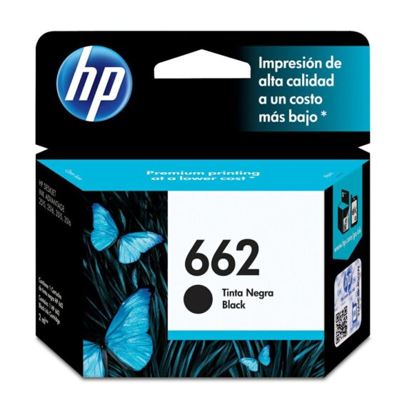 Tinta HP CZ103AL 662 Negra / 2515