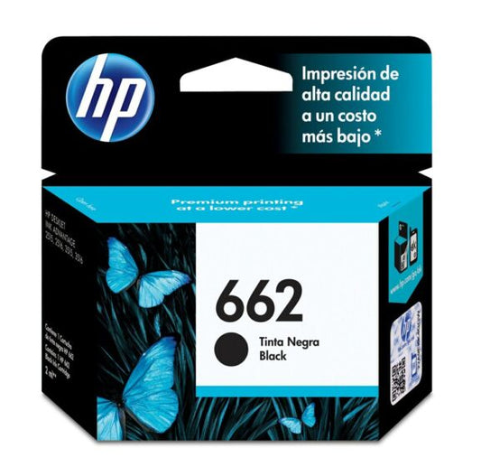 Tinta HP CZ103AL 662 Negra / 2515