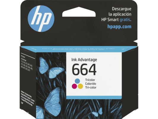 Tinta HP F6V28AL 664 Color