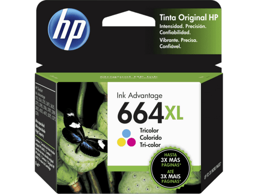 Tinta HP F6V30AL 664XL Color