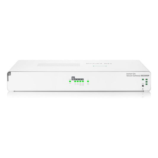HPE ARUBA NW ION Gtwy 5P 2.5G 64W SG2505P (S0G34A)