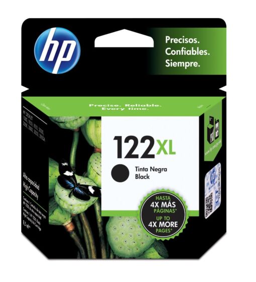 Tinta HP CH563HL 122XL Negra