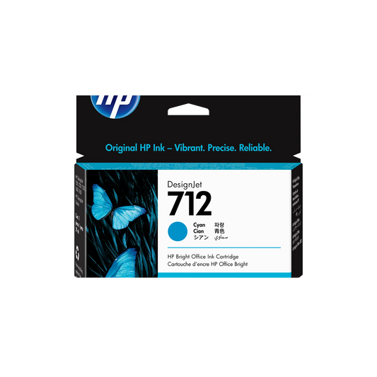 Tinta HP 3ED67A 712 Cyan 29ML T250