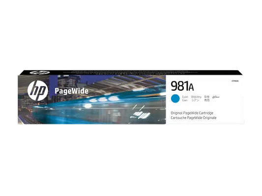 Toner HP J3M68A (981A) CYAN/586DN