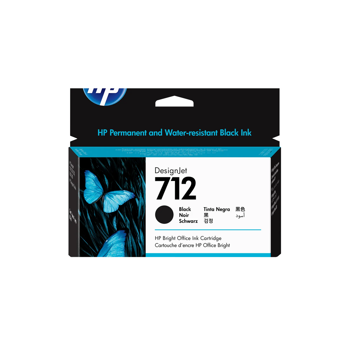 Tinta HP 3ED71A 712 XL Negro 80ML T250