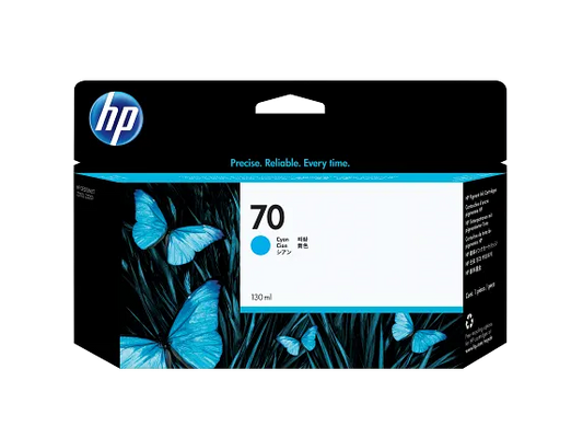 Tinta HP C9452A 70 cyan 130 ml
