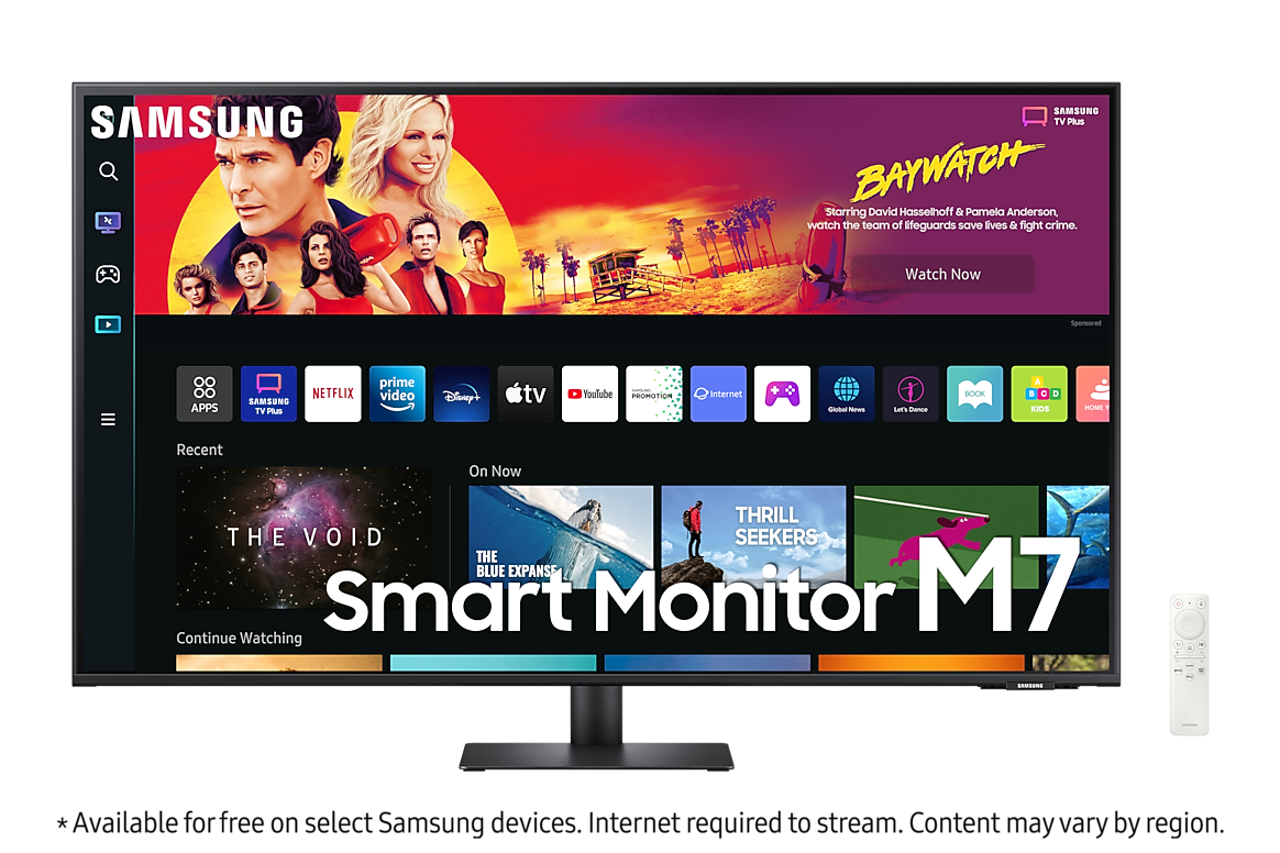 Mon 43" Samsung LS43BM700ULXZB smart