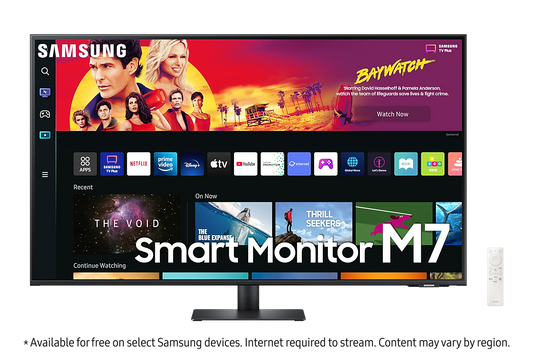 Mon 43" Samsung LS43BM700ULXZB smart