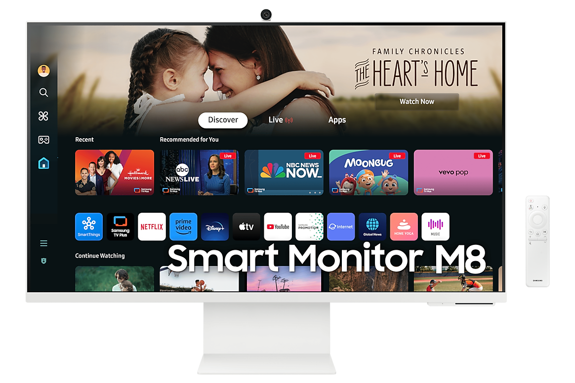 Mon 32" Samsung LS32DM801UNXZA 4K UHD smart