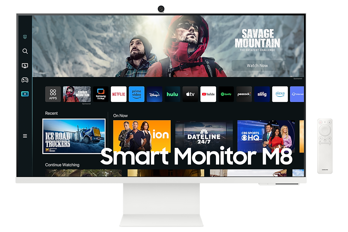Mon 32" Samsung LS32CM801UNXZA UHD 4K smart M80C