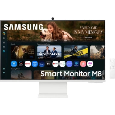 MONITOR SAMSUNG 32" (SMART) M8 M80F 4K VISION AI (LS32FM801UNXZA)