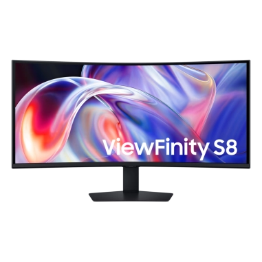 MONITOR SAMSUNG 40" VIEW FINITY S8 S85TH Curved (LS40H850TANXZA)