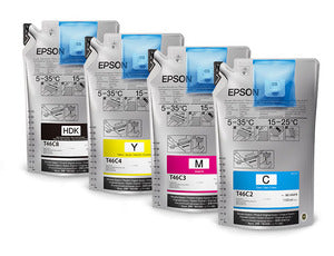 Tinta Epson F6370 T46C820 negro ultrachrome