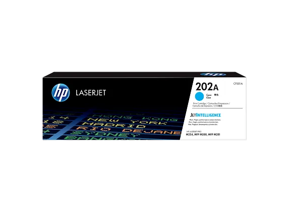 Toner HP CF501A (202A) M281FDW cyan