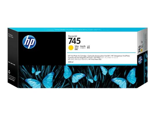 Tinta HP 745 F9K02A yellow 300 ml